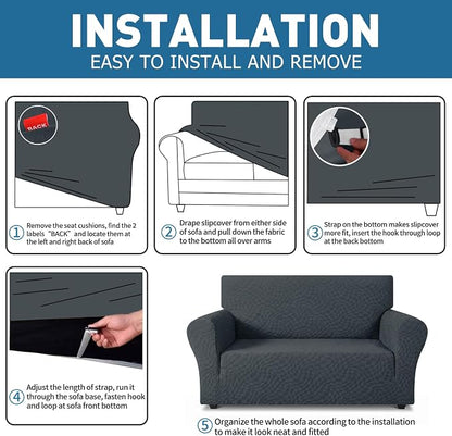 ZNSAYOTX 1 Piece Stretch Chair Cover - Image 4