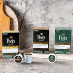 Peet's Coffee, Dark Roast K-Cup Pods for Keurig Brewers - French Roast 96 Count (4 Boxes of 24 K-Cup Pods)