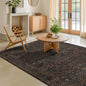 Taupe Brown 5x8 Rug for Living Room by HazoHaus