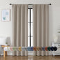 Simplebrand Ava Stone Blackout Curtains by Simplebrand