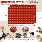 HKNMTT Mini Semi Sphere Shape Molds Silicone, 296 Cavities Round Baking Moulds for Dog Treats Snack Candy Chocolate Chip Cookie Wax Yogurt Melts, Oven Safe Small Half Ball Pellet Sheets