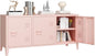 MIOCASA Metal Storage Cabinet, 3 Door TV Stand, Metal TV Cabinet by MIOCASA