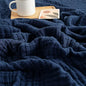 EMME Muslin Blankets for Adults Throw Blanket for Couch Breathable Gauze Soft by EMME