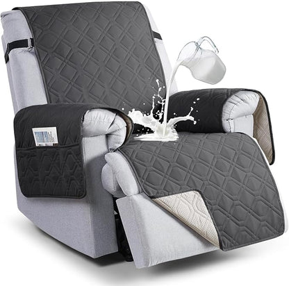 VANSOFY 100% Waterproof Recliner Chair Covers, Recliner Cover Non-Slip Dog by VANSOFYFURNITURECOVERS