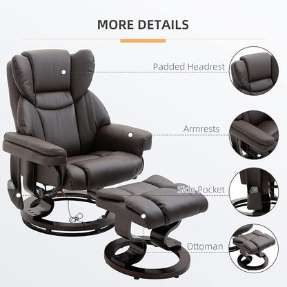 HOMCOM Massage Recliner Chair - Image 7