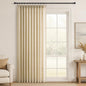 Topfinel 102 Inch Curtains 1 Panels Set, One Packs Pinch Pleat Back Tab Linen by Topfinel