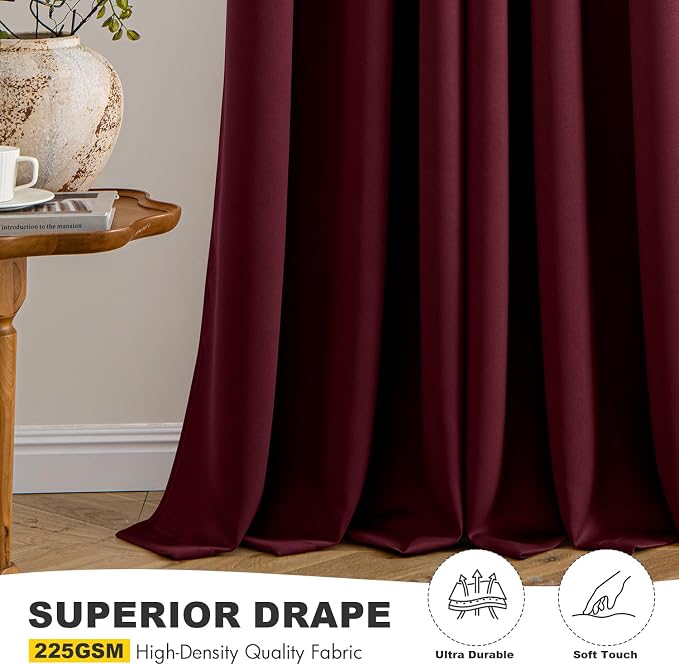 MIULEE Christmas Blackout Curtains - Image 5