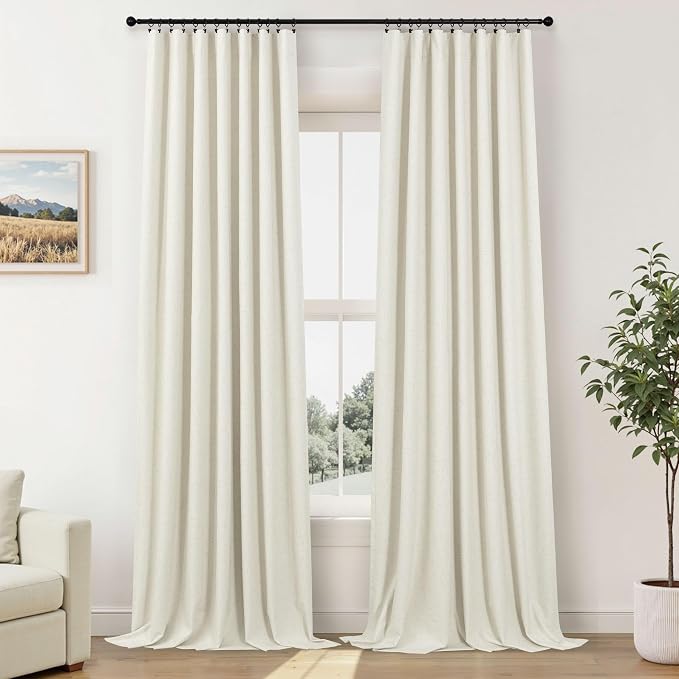 Blackout Window Curtains 2 Panel Set - Image 8