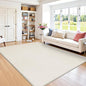 SHACOS 5x7 Ultra Soft Faux Rabbit Fur Area Rug, Non Slip Machine Washable by SHACOS