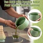 Matcha Whisk Set With Matcha Bowl, Matcha Whisk Holder Matcha Bamboo Whisk, Scoop, Unique Gifts For Women Men Girl Friend Home Kitchen Decor Gifts For Tea Enthusiasts Christmas,Birthday