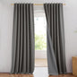 NICETOWN 100% Blackout Grizzle Gray Curtains 90 inches Long by NICETOWN