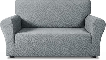 ZNSAYOTX 1 Piece Stretch Loveseat Covers by ZNSAYOTX
