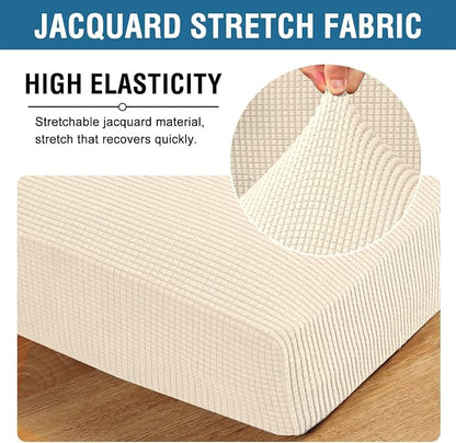 H.VERSAILTEX Super Stretch Individual Seat Cushion Covers Sofa Covers Couch - Image 4