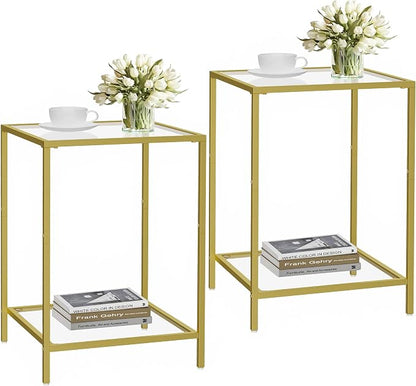 HOMSHO Side Tables Set of 2, End Table by HOMSHO