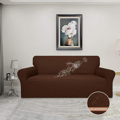 Easy-Going 100% Waterproof Couch Cover, 3 Cushion Oversized Sofa Cover | - Image 2