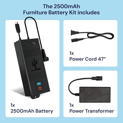 Blue Cactus 2500mAh Rechargeable Battery Pack - Image 7