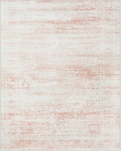 Pink Washable Rugs 4x6 Area Rugs - Image 9