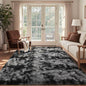 4x6 Ft Shag Rugs for Bedroom Living Room, Tie-Dyed Ultra Soft Fluffy Furry Area by Cuzwlovita