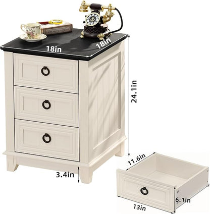 Joaxswe 18" Farmhouse Night Stand - Image 2