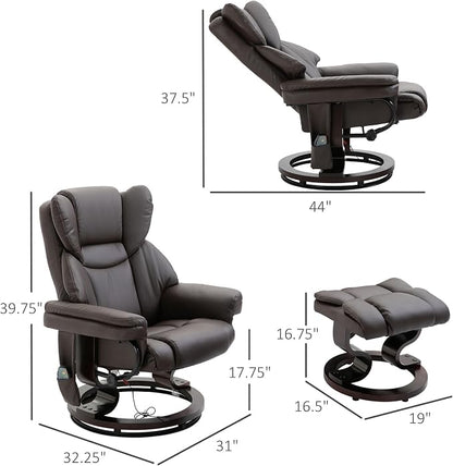 HOMCOM Massage Recliner Chair - Image 3