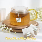 TEARELAE - Linden Tea Bags, 45 Count - Premium Natural Linden Flower & Leaf - Cut & Sifted Te de Tilo - Caffeine-free - Non-GMO - Soothing Herbal Tea for Evening Relaxation