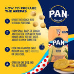 P.A.N. Yellow Corn Meal – Pre-cooked Gluten Free and Kosher Flour for Arepas (2.2 lb/Pack of 4)