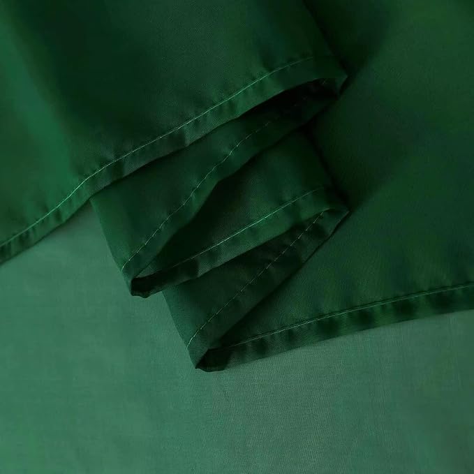 SpaceDresser Sheer Voile Window Treatment Rod Pocket Curtain Panels - Image 4
