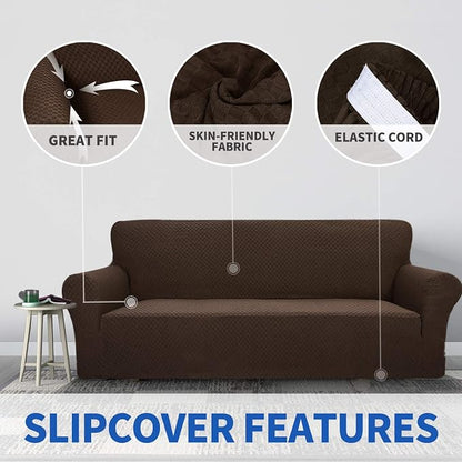ZNSAYOTX 1 Piece Jacquard Couch Covers - Image 3