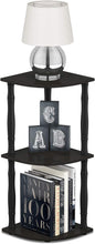 Furinno Turn-N-Tube 3-Tier Corner Display Rack Multipurpose Shelving Unit by Furinno-FitsYourSpaceFitsYourBudget