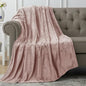 Utopia Bedding Soft Fleece Bed Blanket Throw Size Rose Pink | Microfiber Plush by UTOPIABEDDING
