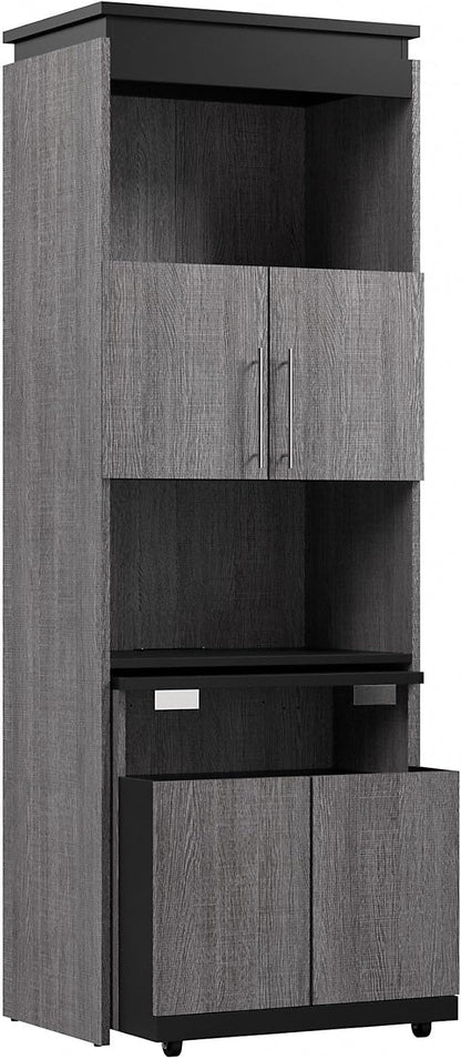 Bestar Orion Tall Storage Cabinet by Bestar