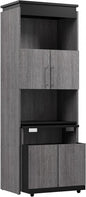 Bestar Orion Tall Storage Cabinet by Bestar