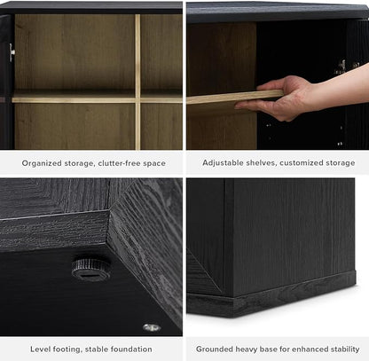 mopio Blake 4 Piece Entertainment Center - Image 6