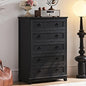 Joaxswe Farmhouse 5 Drawer Dresser by Joaxswe