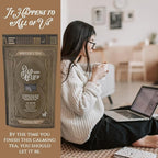 Writer's Tea Bad Review - Calming Tea - Peppermint, Cinnamon, Flavors, Blackberry Leaves, and Orange Peel Tea Blend - Caffeine Free - 20 Woven Sachets