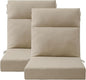 Unimatta Outdoor High Back Chair Cushion Seat Pads, 44 x 21 Inch by Unimatta