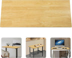 Butcher Block Countertop | 30x12in Wood Board Countertop | DIY Washer Dryer/Island/Kitchen Counter top | countertop Cutting Board | 1102lbs Load Capacity | Wood Color | NO Base Legs, 1.38in Thick