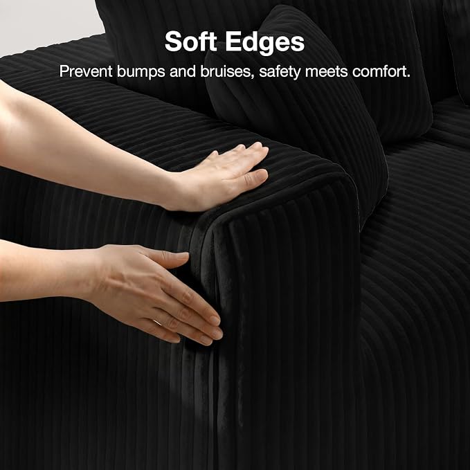 Novilla 70.8" Modular Sectional Sofa, Modern Cloud Sectional Couch - Image 10