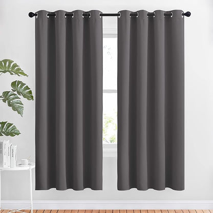 NICETOWN Blackout Thermal Curtains Panels 72 inch Length by NICETOWN