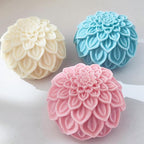 Lotus Ball Candle Mold Lotus Flower Mold Peony Mold Ball Mold Flower Resin Casting Mold Resin Making Molds Silicone Mold for Candle Home Decorate Mold Candle Making Mold 3D Animal Mold Clay Mold