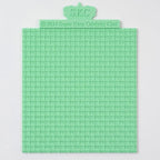 KALAIEN Sweater Texture Fondant Impression Mats Knit Fondant Embosser Texture Mats for Clay Cake Decorating Fondant Molds 1Pcs(Style 2)