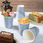 MUCHII Paper Coffee Cups 12 oz, 240 Count Disposable Coffee Paper Cup, Paper Drinking Cups for Hot Beverage
