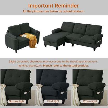 5 Seat Sectional Sofa Set for Living Room Set - Image 7
