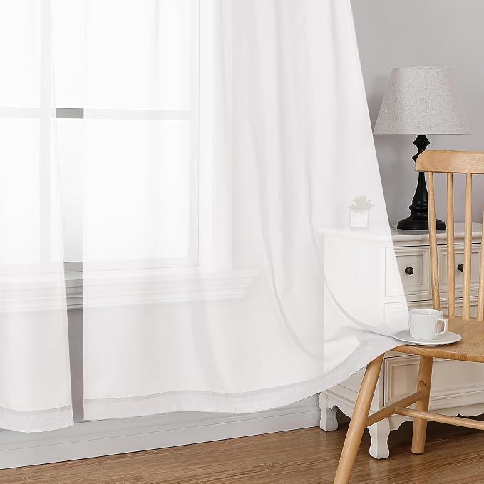 Simplebrand White Tier Curtains - Image 4