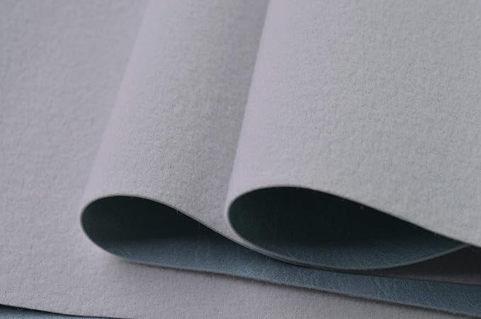 Wento Thick 2 Yard Faux Leather Fabric Soft Skin Grain PU Leather Fabric - Image 4