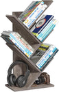 SHEEPAM 5 Tier Tree Book Shelf, Small Desktop Bookshelf by SHEEPAM