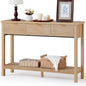 LEYAOYAO Fluted 47.2" Console Table by LEYAOYAO-Findtheshiningpointofyourideallife%EF%BC%81