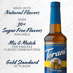 Torani Sugar Free Syrup, Variety Pack, 25.4 Ounce (Pack of 4)