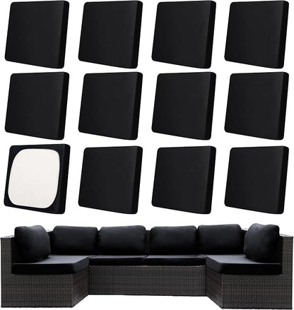 Patio Cushion Covers, Outdoor Cushions Covers, Stretch Cushion Covers by Unknown