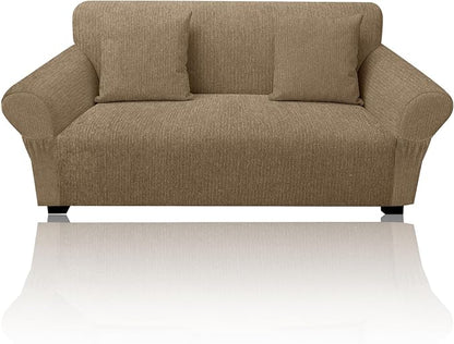 Loveseat Slipcover with 2 Pillow Cover by Jcones